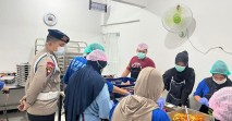 Brimob Polda Riau Tegaskan Komitmen, Program Makan Bergizi Gratis Polri Diawasi Ketat
