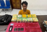 Pemuda Dumai Ditangkap Subdit III Ditresnarkoba Hendak Antar 10 Kg Sabu, Tergiur Upah Rp 100 Juta
