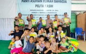 Kepedulian Tanpa Batas, Polsek Payung Sekaki Sambangi Panti Asuhan