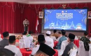 Doa Bersama Lintas Agama Warnai Hari Bhayangkara ke-80 di Polres Kampar