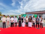Polres Inhu Laksanakan Sholat Ied dan Kurban Hewan Ternak Binaan Ketahanan Pangan