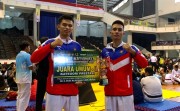 Kibarkan Nama Brimob Polda Riau, Bripda Al Amin Juara I Taekwondo Nasional di Sumut