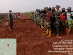 Kodam XIX/Tuanku Tambusai Perkuat Penanganan Karhutla Inhu, Tim Gabungan Tembus Kawasan Hutan