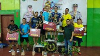 Kapolsek Lirik Sukses Gelar Turnamen Badminton Cup I dan Aksi Peduli Lingkungan