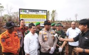 Plang Penegakan Hukum Dipasang di Bekas Karhutla Rimbo Panjang, 14 Hektare Dipasangi Peringatan