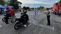 Ditlantas Polda Riau Gelar Drag Bike Session III, Rajas Raih Peringkat 1