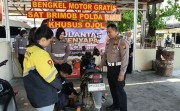 Dari Bengkel Gratis hingga Pelayanan SIM, Ditlantas Polda Riau Beri Perhatian kepada Ojol