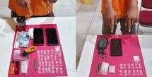 Polsek Tapung Hilir Ringkus 2 Pengedar Sabu di Lokasi Berbeda, 40 Paket Disita