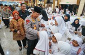 Polri dan Media Bersinergi Berbagi Takjil Serentak di Seluruh Indonesia