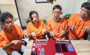 Empat Pelaku Narkoba Diciduk di Kampar, 13 Paket Sabu Disita Satresnarkoba Polres Kampar