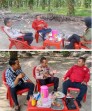 Pimpinan Khabarterkini.co dan Bhabinkamtibmas Kunjungi tim Riausindo