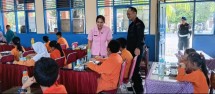 Brimob Polda Riau Hadirkan Senyum Anak Negeri Lewat MBG dan Penanaman Pohon