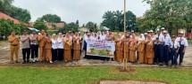 Polsek Kuantan Tengah Tanamkan Semangat Cinta Lingkungan pada Gen Z Lewat Green Policing