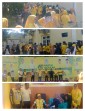 Hari Kedua HUT ke-61 Golkar di Pelalawan Meriah, Ribuan Warga Ikut Senam hingga Donor Darah