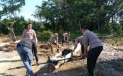 Polsek Batu Hampar Gebrak Program ASRI, Mako dan Rumah Dinas Dibersihkan