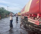 Ketinggian Air Naik, Jalintim KM 83 Masih Berlaku Sistem Buka Tutup