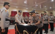 Kapolres Kampar Pimpin Sertijab, 7 Pejabat Bergeser: Kasat Binmas dan 6 Kapolsek Resmi Berganti