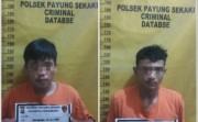 Dua Pelaku Curanmor Dibekuk, Polsek Payung Sekaki Dalami Pengakuan 8 TKP Pencurian Motor