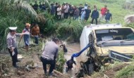 Tragedi di Jalintim KM 53 Pelalawan, Suami Istri Tewas ditempat