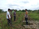 Polsek Peranap Pantau Lahan Ketahanan Pangan di Desa Sukamaju