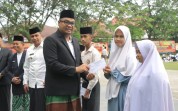Kapolres Kampar Ajak Santri Jadi Garda Terdepan Bangsa, Semangat HSN 2025
