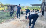 Sambut HUT Bhayangkara ke-80, Brimob Riau Gelar Bakti Religi di GPIN Anugrah Pekanbaru
