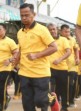 Aiptu Misran Anggota Polres Inhu Ungkap Kunci Sehat Totalitas Lewat Olahraga Pagi