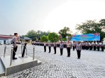 Kapolres Inhu Pimpin Upacara Kenaikan Pangkat 64 Personel, Kasat Intel Salah Satu yang Dilantik