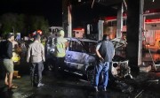 Mobil Kijang Terbakar Saat Isi Pertalite di SPBU Hang Tuah, Api Sambar Pompa BBM
