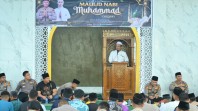 Kapolres Beserta Istri Hadir Bersama Di Isi Ceramah Agama Dan Santunan Anak Yatim