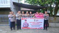 Rangkaian Hari Bhakti Hari Bhayangkara Ke-80, Kapolres Laksanakan Anjangsana ke Purnawirawan Polri