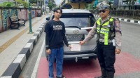 Satlantas Polresta Pekanbaru Tindak Kendaraan Tak Sesuai Spektek
