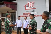 Danrem 031/WB Tinjau Pembangunan KDKMP di Rohil, Tekankan Penyelesaian Tepat Waktu Sesuai Rencana