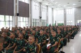 Jelang HUT Ke-81 TNI, Kodam XIX/Tuanku Tambusai Ikuti Vidcon Nasional Bantuan Hidup Dasar