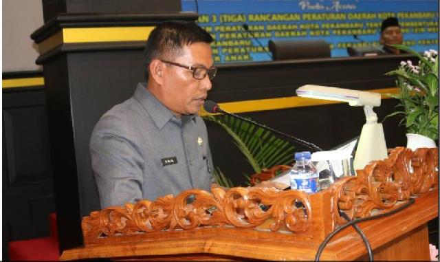 DPRD Kota Pekanbaru Gelar Rapat Paripurna Penyampaian 3 Ranperda