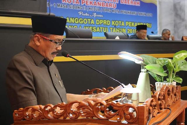 Nofrizal Pimpin Paripurna Laporan Reses