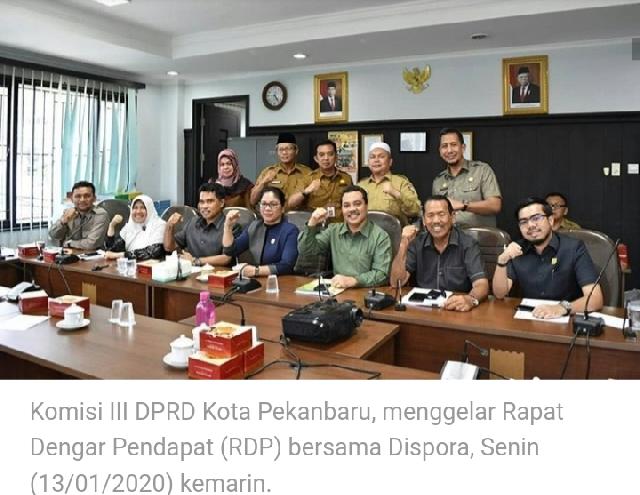 RDP Komisi III Dengan Dispora, Dewan Minta Maksimalkan Anggaran Pusat