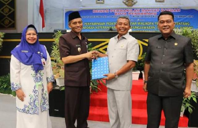 ADVERTORIAL : LKPJ Tahun 2018 DPRD Pekanbaru Gelar Paripurna ke-8 masa Sidang I 